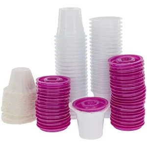 Direct Disposable Cups for Use in Keurig 2.0 Brewers - 50-2.0 Cups IMPROVED Lid Design and Filters - Use Your Own Coffee in 2.0 K-Cups
