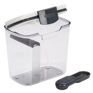Airtight Powder Storage Container, Dishwasher-Safe, Includes Shaker
